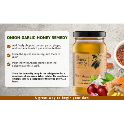 Honey and Spice: Wild Acacia Honey | 250gm
