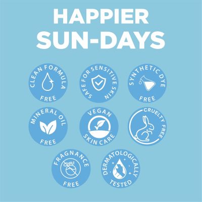 Happier: Sunscreen Stick SPF 50+ PA+++ - Sun Protection Stick for All-Day Against Harmful UVA/UVB Rays - 20gm