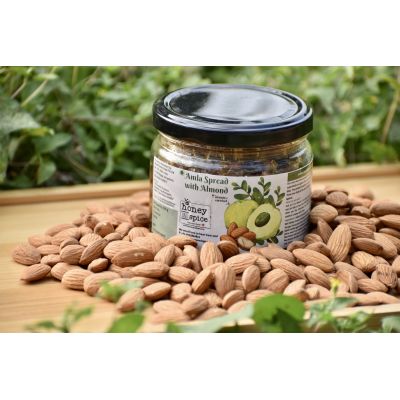 Honey and Spice: Amla Spread with Almond 350gm