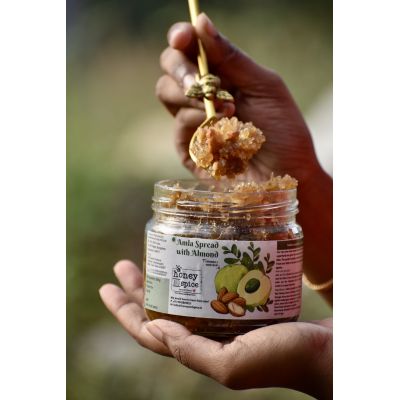 Honey and Spice: Amla Spread with Almond 350gm