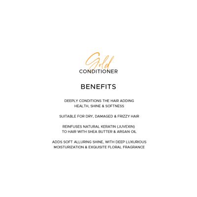 GK Hair: Gold Conditioner 250ML