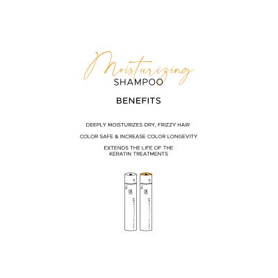 GK Hair: Moisturizing Shampoo Color Protection 300ML