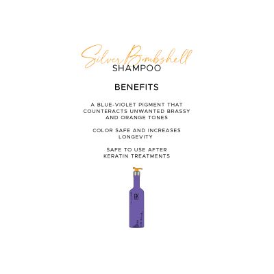 GK Hair: Silver Bombshell Shampoo 710ml