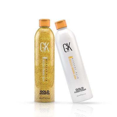 GK Hair: Gold Shampoo and Conditioner Duo 250ml GK Hair: Gold Shampoo and Conditioner Duo 250ml