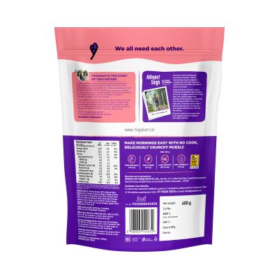 YogaBar: Dark Chocolate Muesli - 400 gm