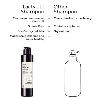 Brillare: Lactylate Shampoo 200 ml