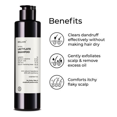 Brillare: Lactylate Shampoo 200 ml