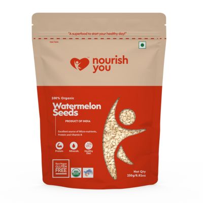 Nourish You: Organic Raw Magaj/Watermelon Seeds | 250g