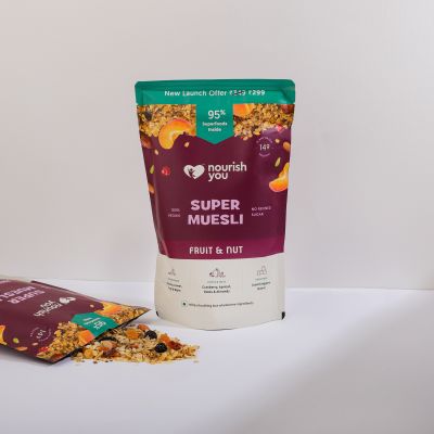 Nourish You: Organic Super Muesli - Fruit & Nut | 400g