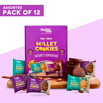 Beyond Food: Millet Cookies - Assorted Pack (Pack of 12)