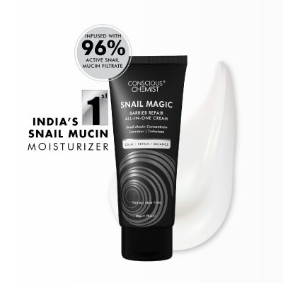 Conscious Chemist: Snail Magic Barrier Repair All-In-One Gel Cream with Korean Snail Mucin Extract (50g)