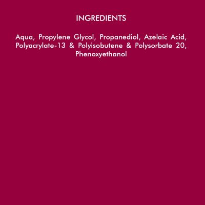 Conscious Chemist: Azicalm Face Cream With 10% Azelaic Acid For Redness Relief & Acne Treatment (50g)