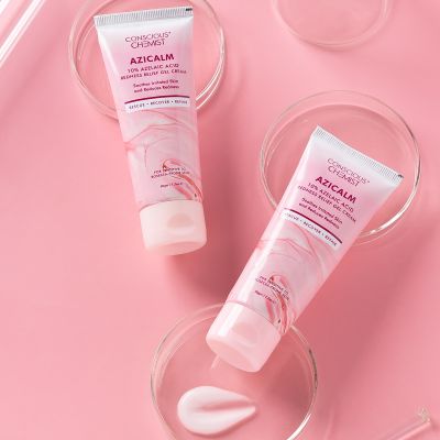 Conscious Chemist: Azicalm Face Cream With 10% Azelaic Acid For Redness Relief & Acne Treatment (50g)