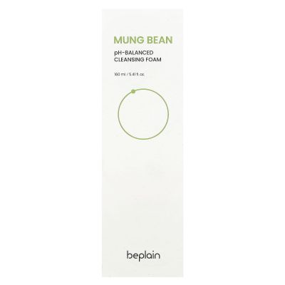 Beplain: Mung Bean pH-Balanced Cleansing Foam | 160ml + 160ml