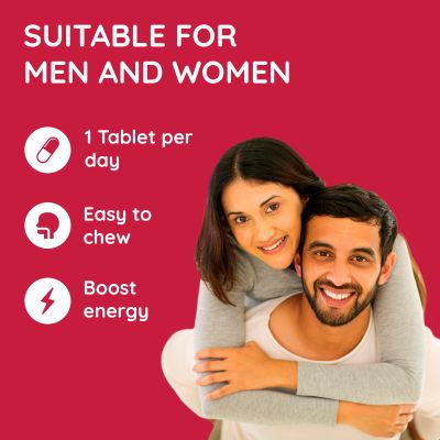 Nector: Biotin Cranberry Sugar Free Chewable Tablets for Hair Skin & Nails | 30 Tablets