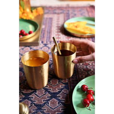 Sukoon: Brass Tumblers