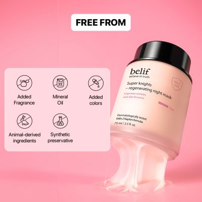 Belif: Super knights - regenerating mask 75ml
