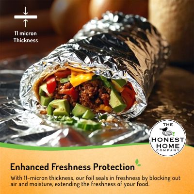 The Honest Home Company: Aluminium Foil Roll | 72 Meters
