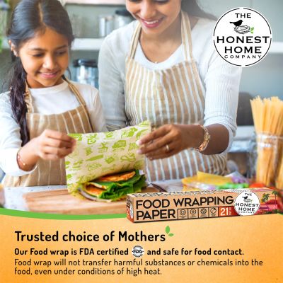 The Honest Home Company: Food Wrapping Paper Roll | 21 Metres