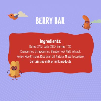 Timios: Berry Bar - 30 gm (Pack of 4)