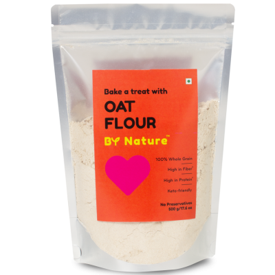 By Nature: Oat Flour whole grain - 500gm