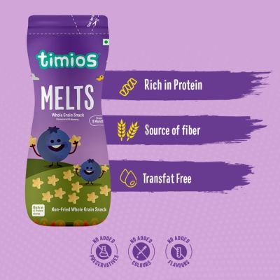 Timios: Melts - Blueberry - 50 gm