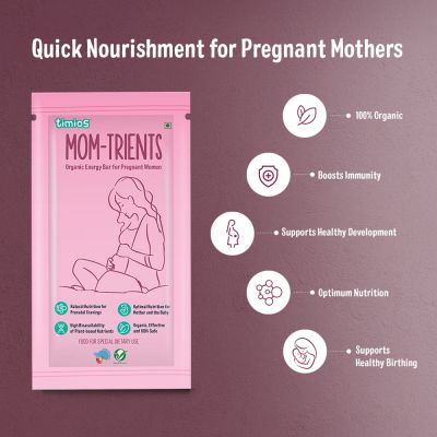 Timios: Momtrients Energy Bars For Pregnant Mothers - 40 gm