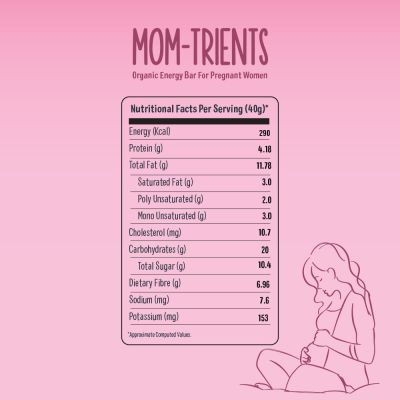 Timios: Momtrients Energy Bars For Pregnant Mothers - 40 gm