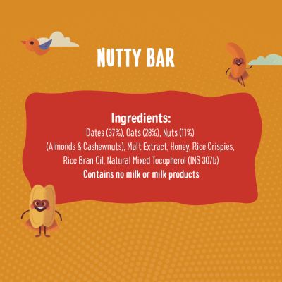 Timios: Nutty Bar - 30 gm (Pack of 4)