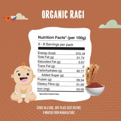 Timios: Organic Ragi Porridge - 200 gm