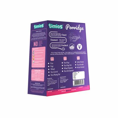 Timios: Organic Rice Ragi Dal Porridge - 200 gm