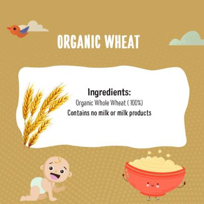 Timios: Organic Wheat Porridge - 200 gm