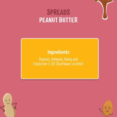 Timios: Peanut Almond Butter - Creamy - 200 gm