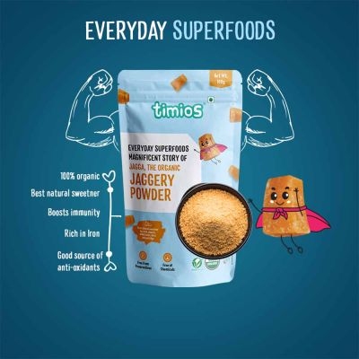 Timios: Super Foods- Jaggery - 300 gm (Pack of 2)