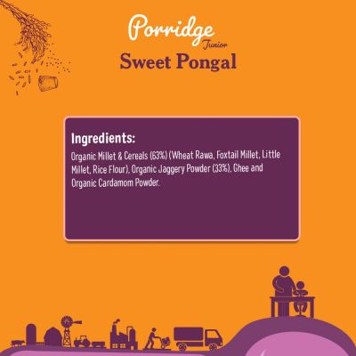 Timios: Porridge Junior- Sweet Pongal - 200 gm