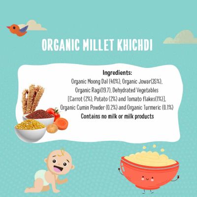 Timios: Organic Millet Khichdi Porridge - 200 gm
