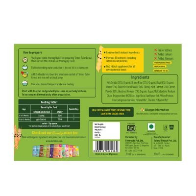 Timios: Milk Based Baby Cereal - Multigrain Veg - 300 gm