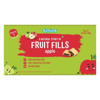 Timios: Fruit Fills- Apple - 150 gm