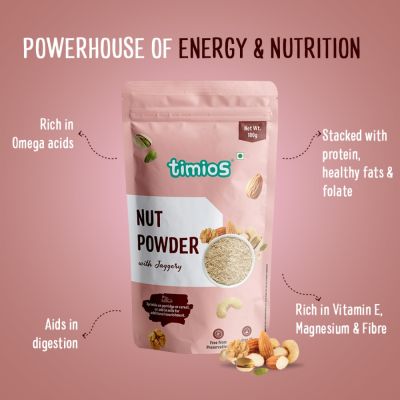 Timios: Nut Powder- Jaggery - 100 gm