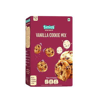 Timios: Bake Mix - Cookie Mix- Vanilla - 250 gm