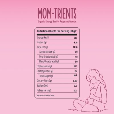 Timios: Momtrients Energy Bars For Pregnant Mothers - 200 gm (Pack of 5)
