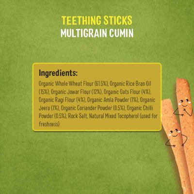 Timios: Teething Sticks - Multigrain Cumin - 150 gm