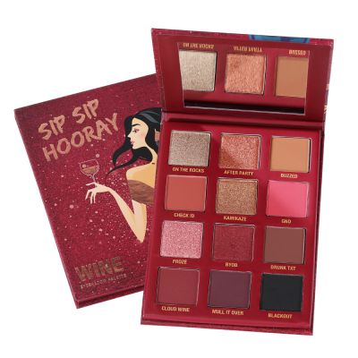 Typsy Beauty: Sip Sip Hooray Wine  Eyeshadow Palette