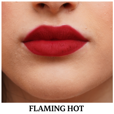 Typsy Beauty: Twist & Pout Lipstick & Lip Liner- Flaming Hot