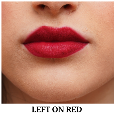 Typsy Beauty: Twist & Pout Lipstick & Lip Liner- Left On Red