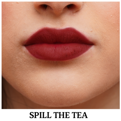 Typsy Beauty: Twist & Pout Lipstick & Lip Liner- Spills Tea