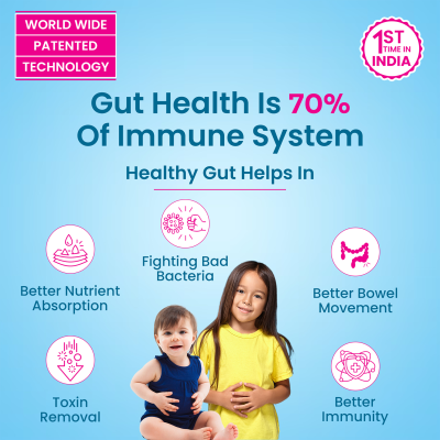 Dr. Morepen: INTEBACT PROBIOTIC DROPS 10BN CFU | Supplement for Gut Health - 10 ml Pack fo 2