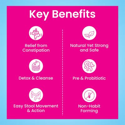 Dr. Morepen: INTEBACT LAX | Probiotic Supplement for Gut Health - 4 Sachets