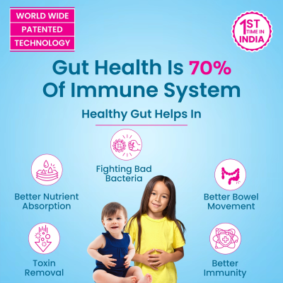 Dr. Morepen: INTEBACT INSTA 2BN CFU | Probiotics Supplement for Gut Health, Vanilla flavour - 6 Sachets - Pack of 2