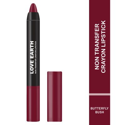 Love Earth: Transfer proof crayon lipstick-Butterfly Bush